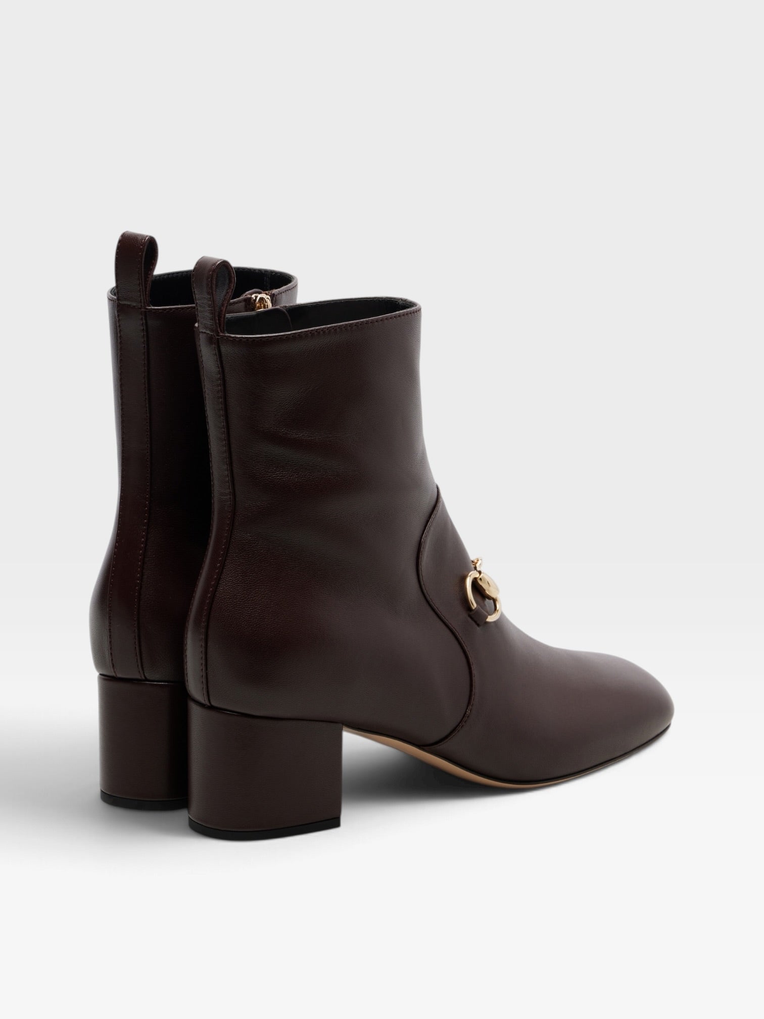 Gucci Horsebit Ankle Boots