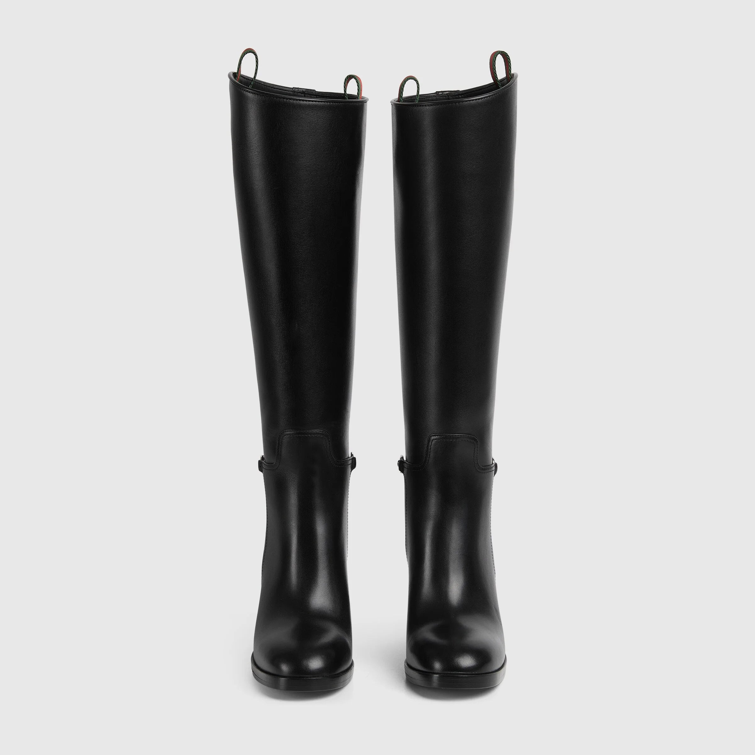 Gucci Slim Horsebit Web Boots
