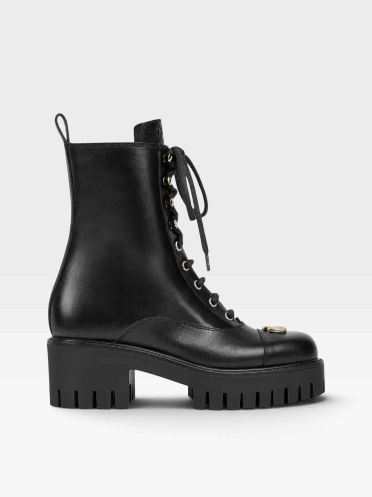 Gucci GG Lace Up Ankle Boots
