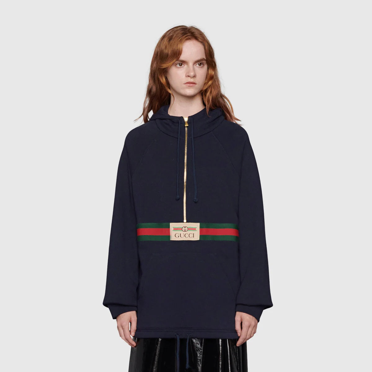 Gucci Web with vintage Gucci logo sweatshirt