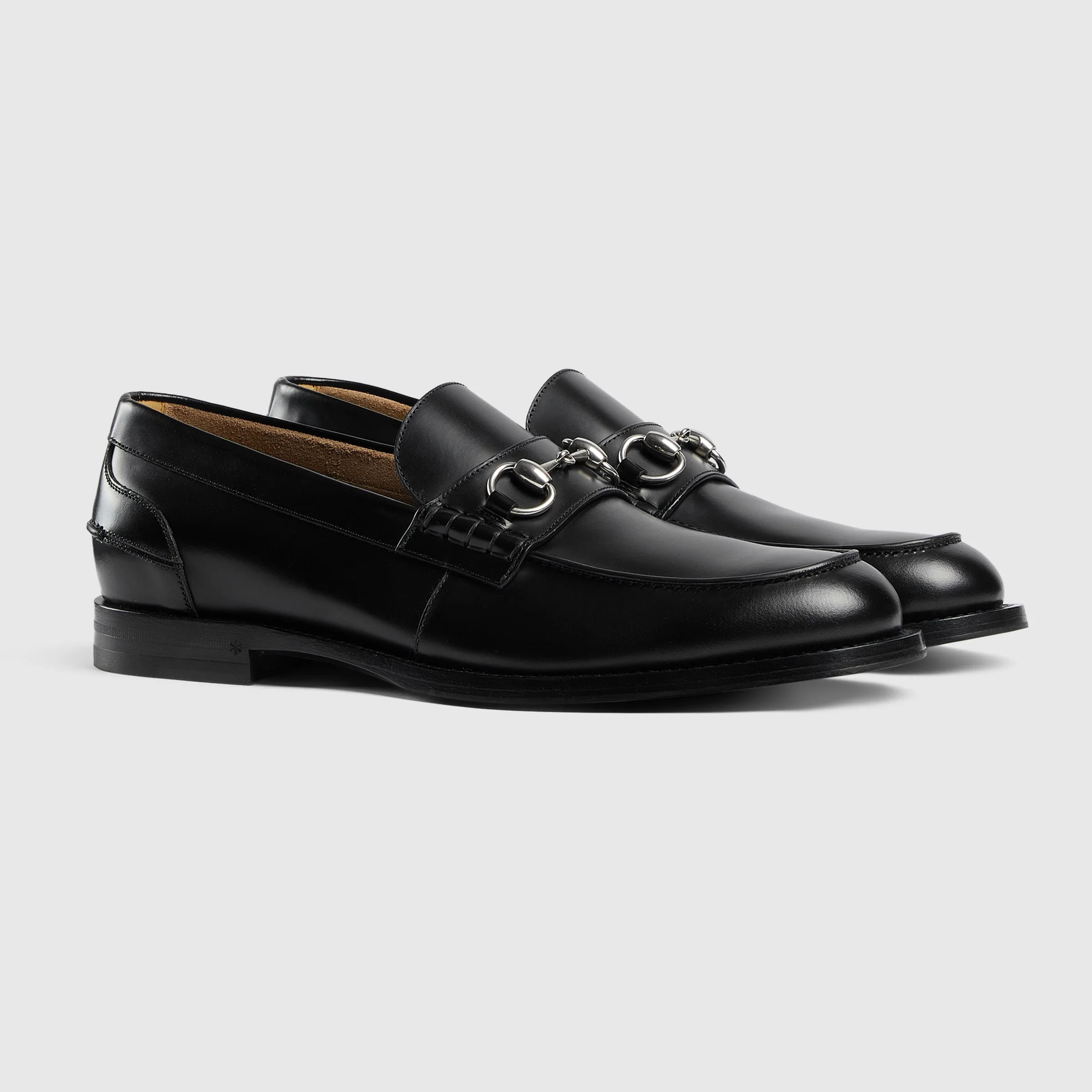 Gucci Horsebit Leather Loafers