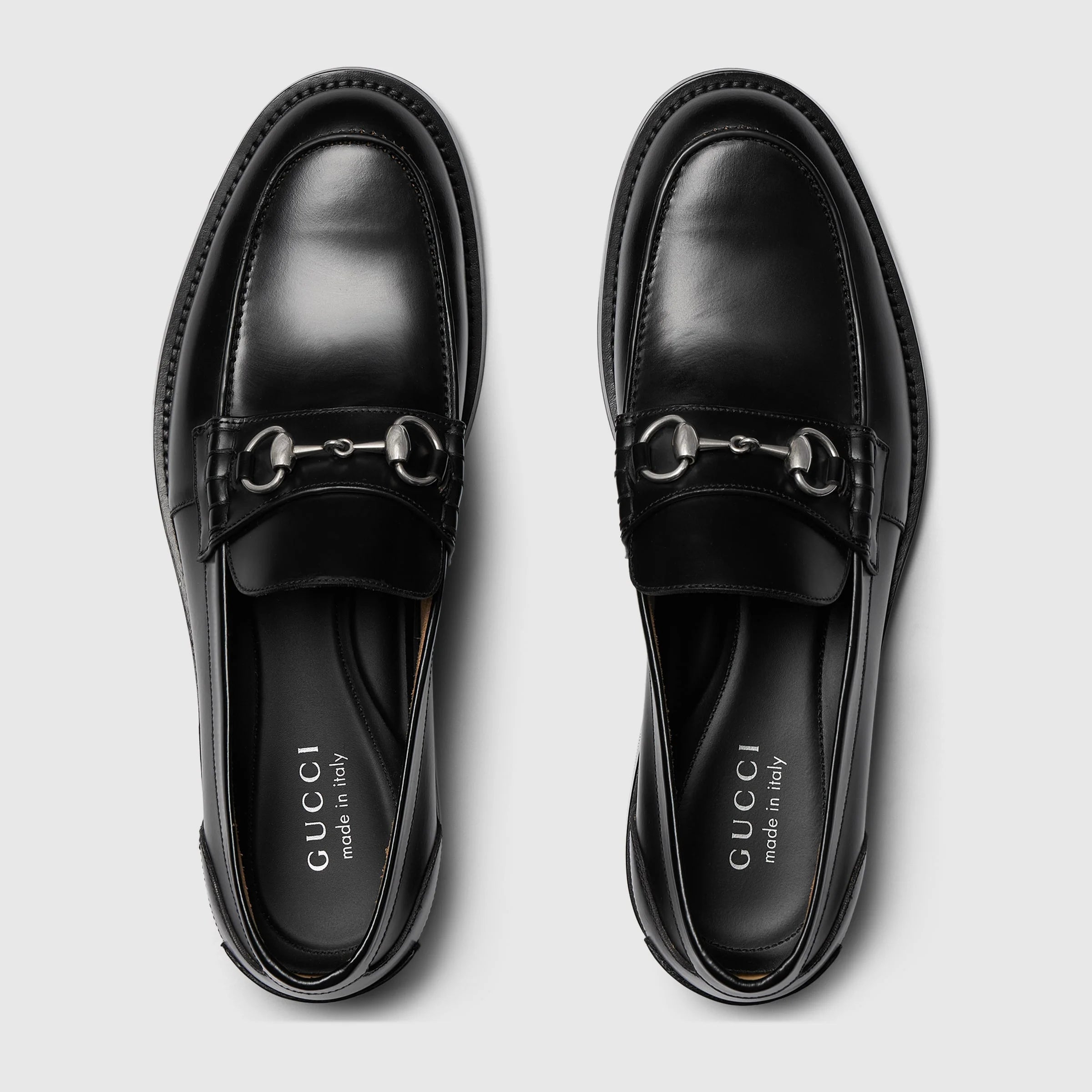 Gucci Horsebit Leather Loafers
