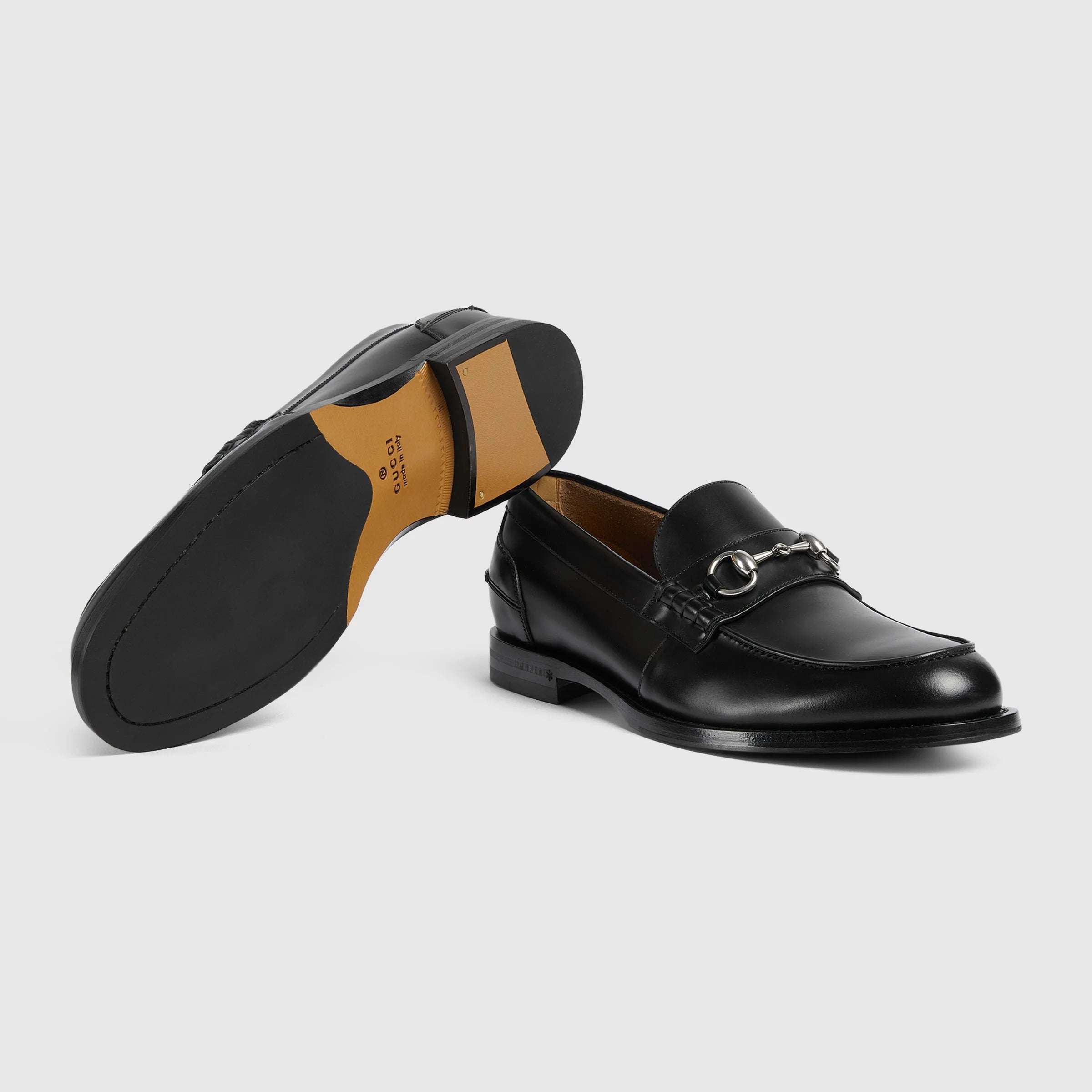 Gucci Horsebit Leather Loafers