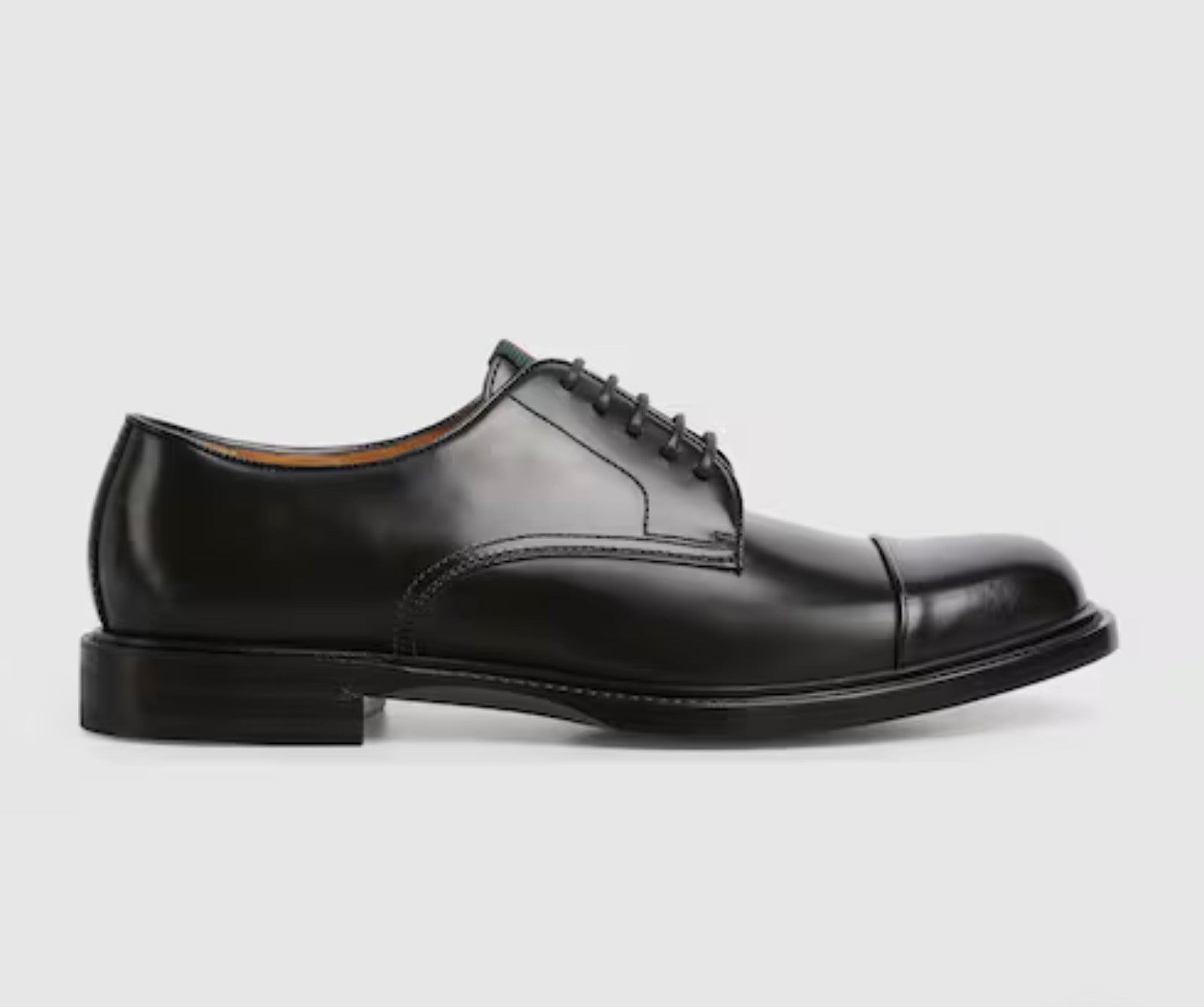 Gucci Web Leather Lace Ups