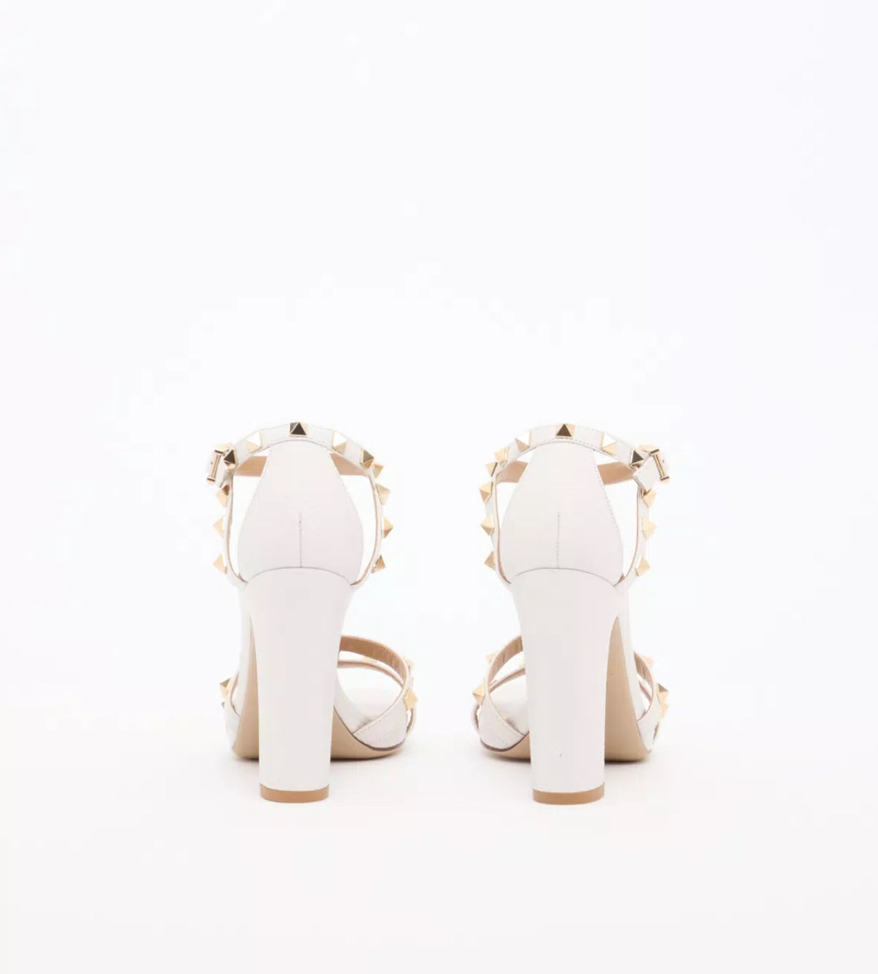 Valentino Rockstud Elk Print 100mm Sandals