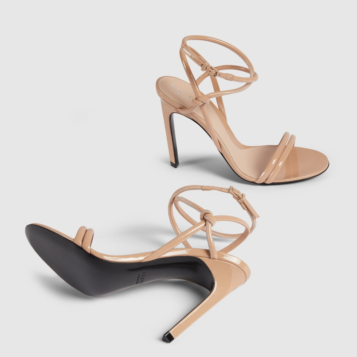 Gucci Knot Detail Strappy Sandals