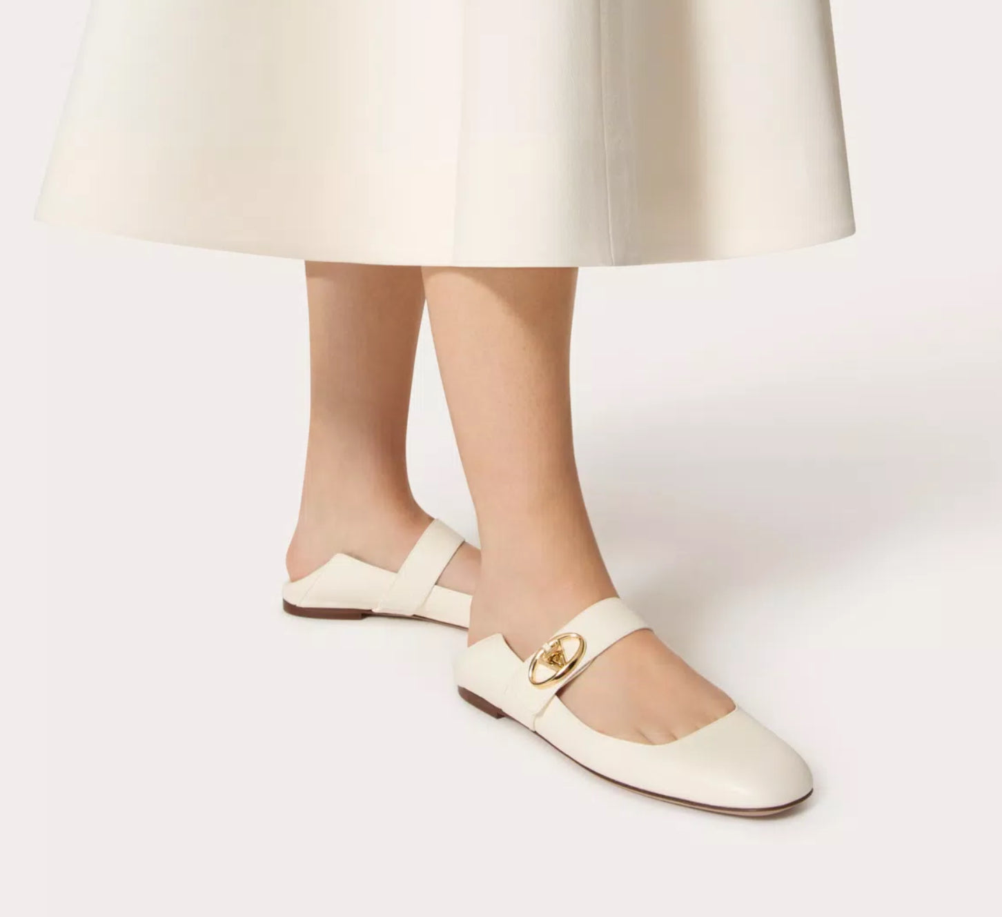 Valentino Vlogo Locker Mary-Jane Ballerina