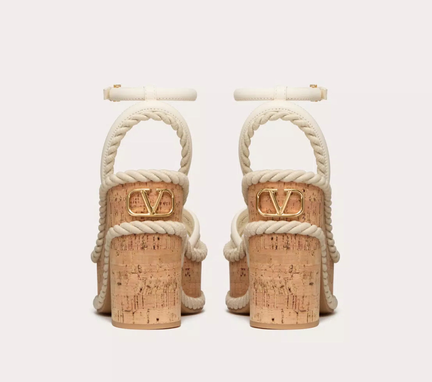 Valentino Vlogo Summerblocks Wedge Sandals