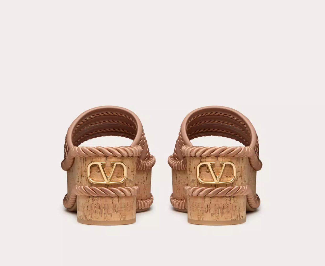 Valentino Vlogo Summerblocks Platform Sandals