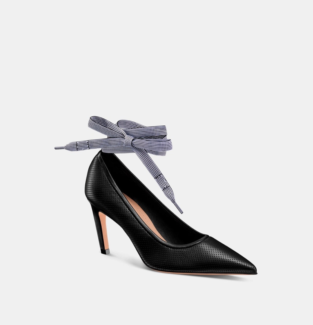 Dior D-Journey Lace Up Pumps