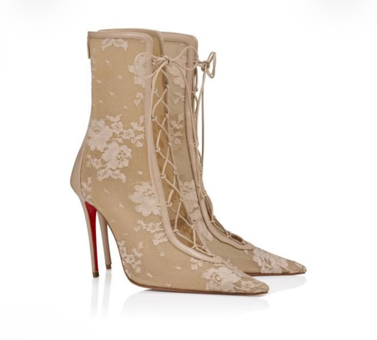 Christian Louboutin KM Lace Boots