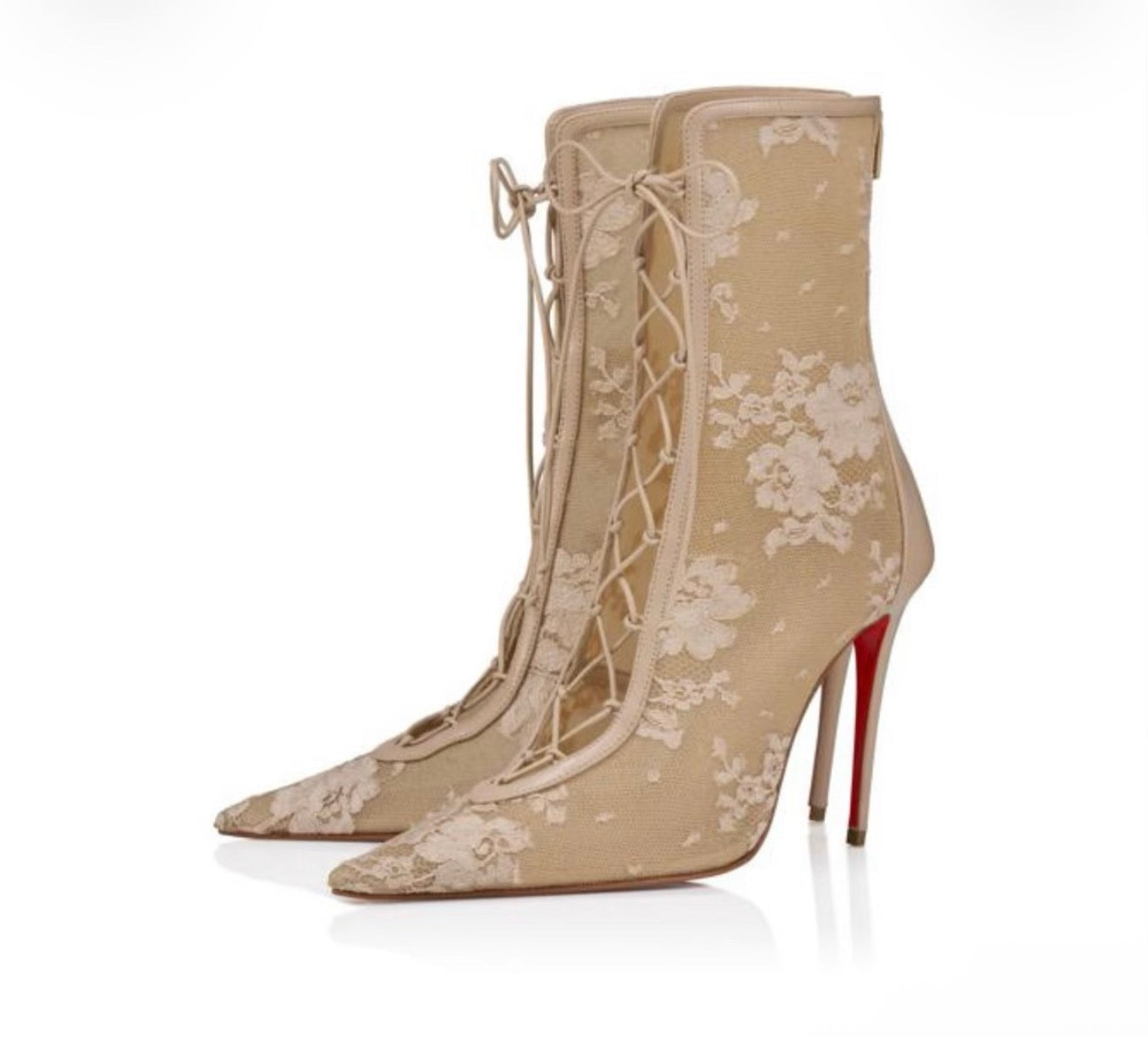 Christian Louboutin KM Lace Boots