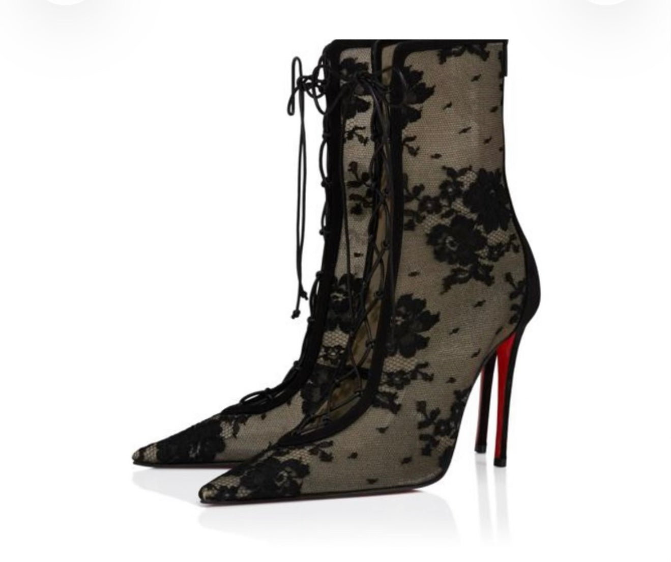 Christian Louboutin KM Lace Boots