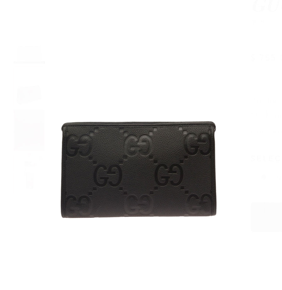 Gucci Jumbo GG Leather Pouch