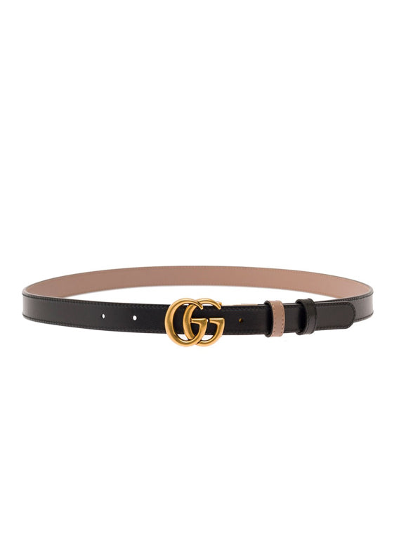 Gucci GG Marmont Reversible Thin Belt