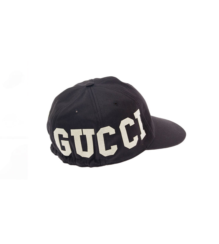 Gucci Logo Canvas Baseball Hat
