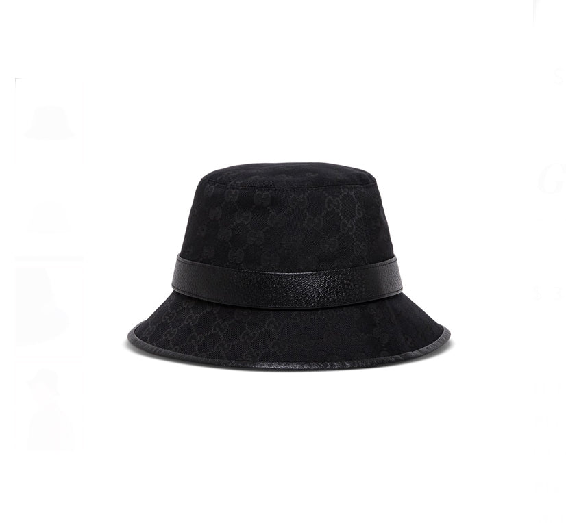 Gucci Double G Canvas Bucket Hat