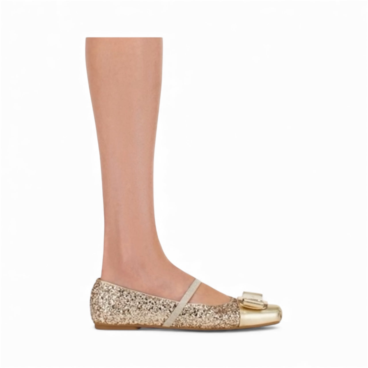 Ferragamo New Vara Plate Ballet Flats