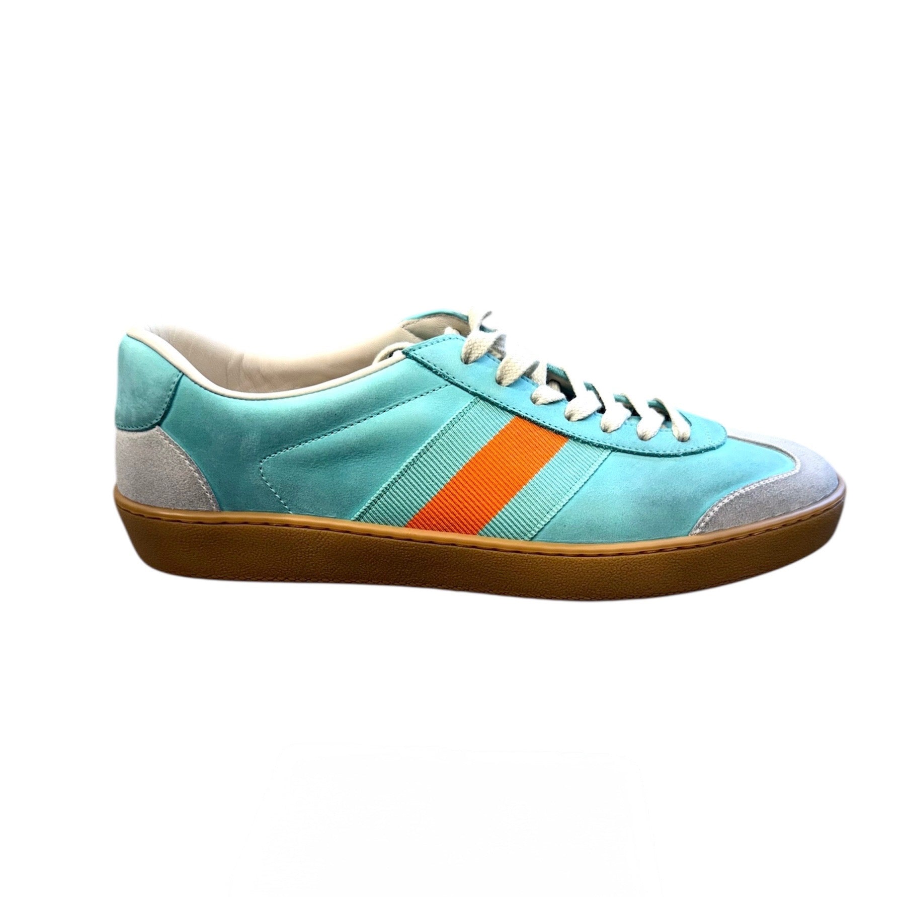 Gucci Web Suede Sneakers