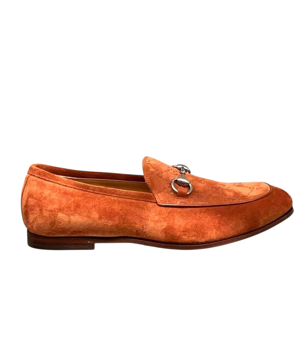Gucci Horsebit Suede Loafers