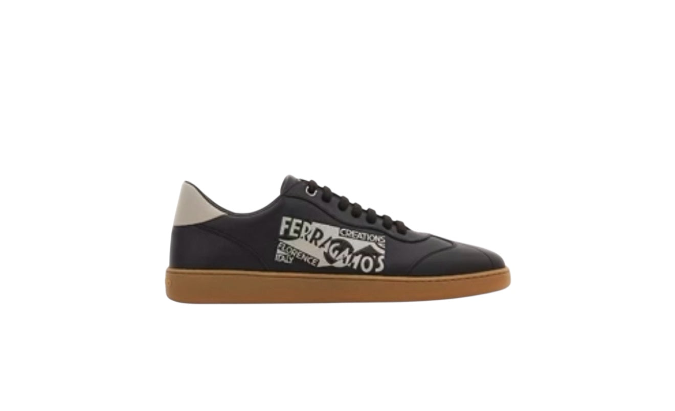Ferragamo Logo Low Top Sneakers