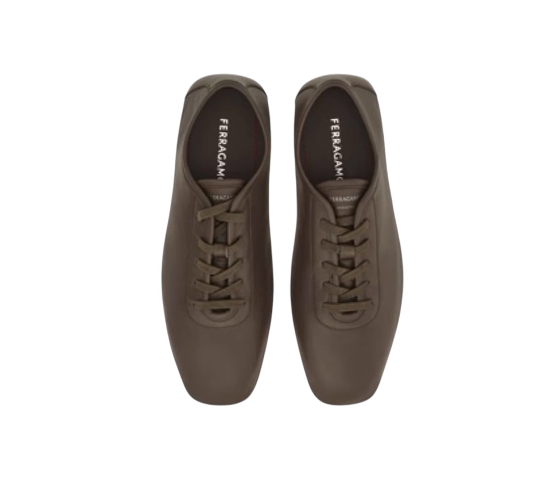 Ferragamo Lace Up Drivers