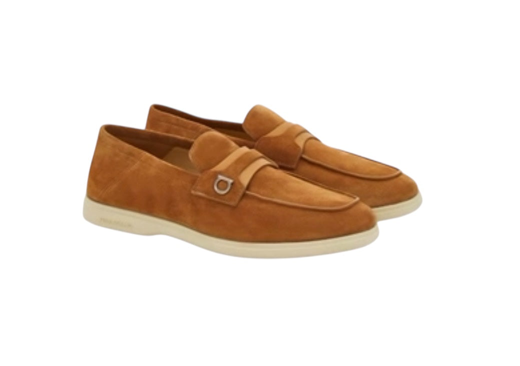 Ferragamo Deconstructed Gancini Loafers