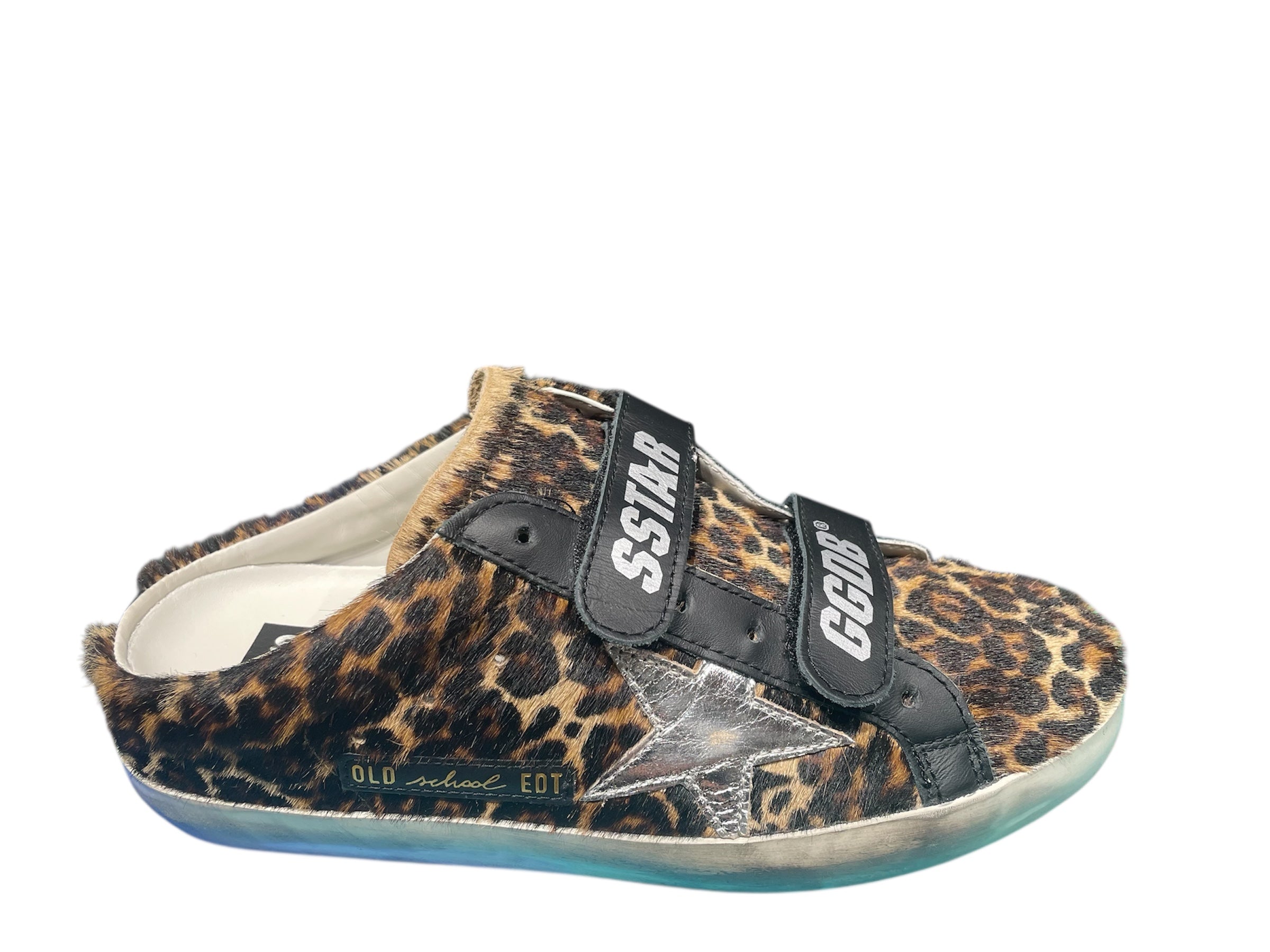 Golden Goose Super Star Sabot School Sneakers