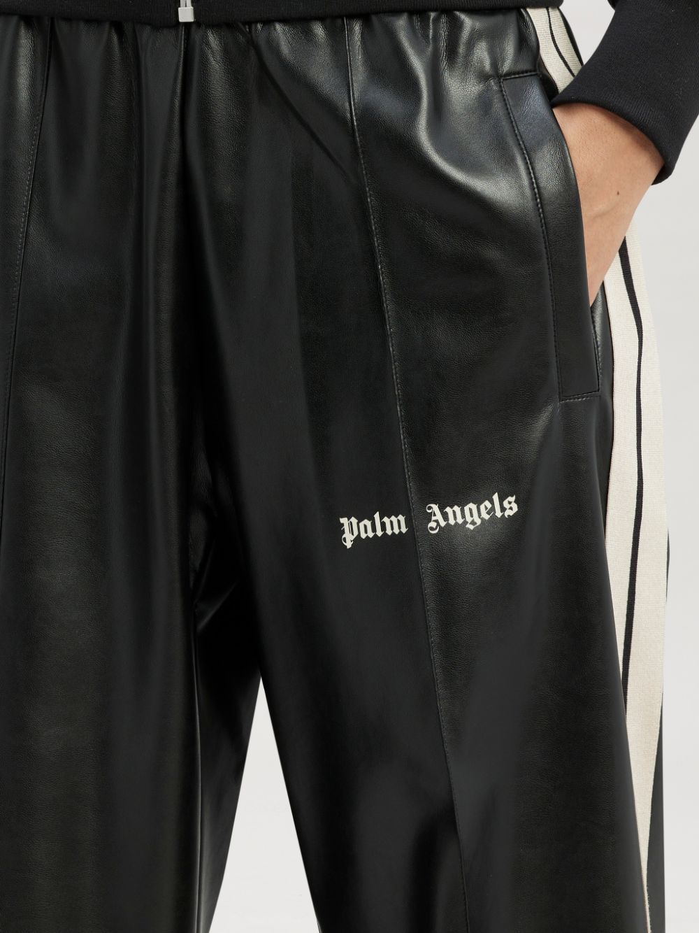 PALM ANGELS BLACK PANTS