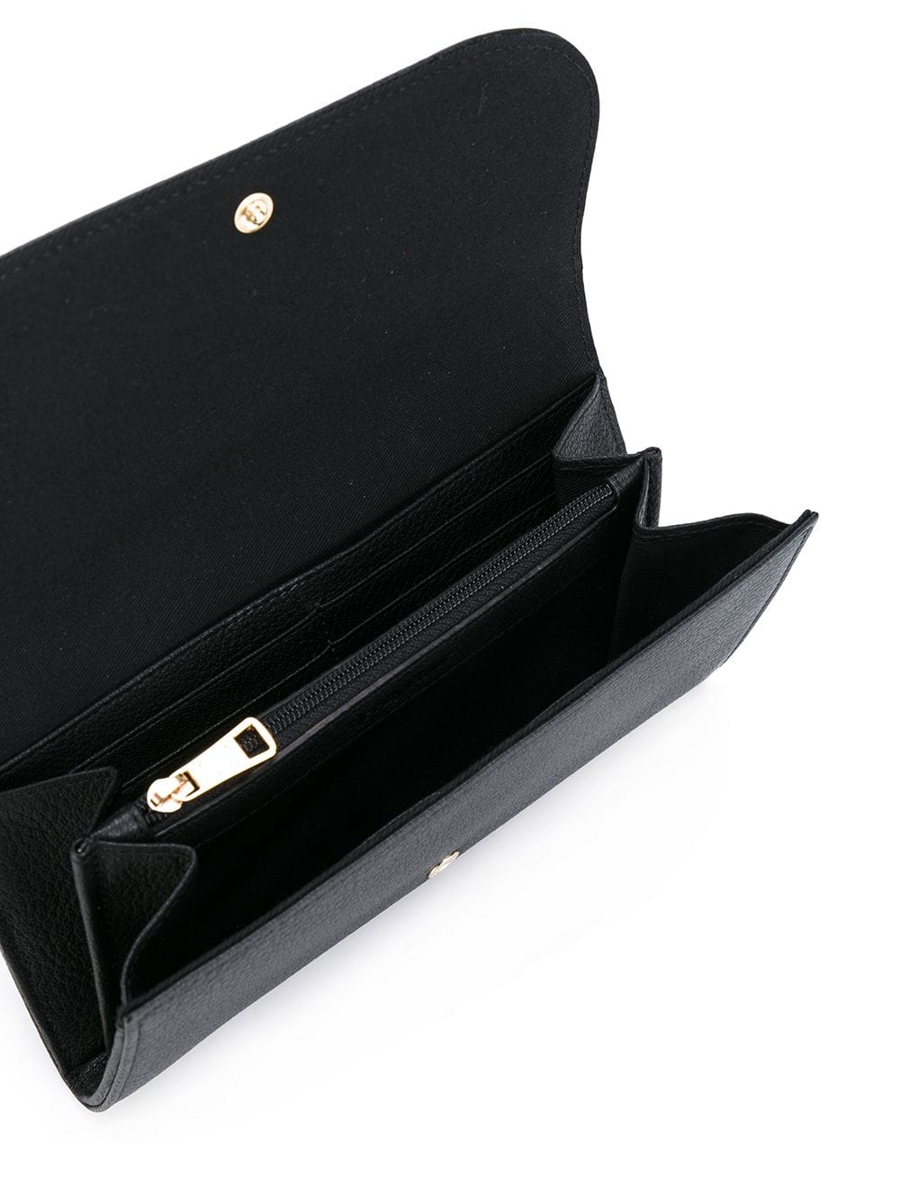 SEE BY CHLOE` BLACK LEATHER WALLET