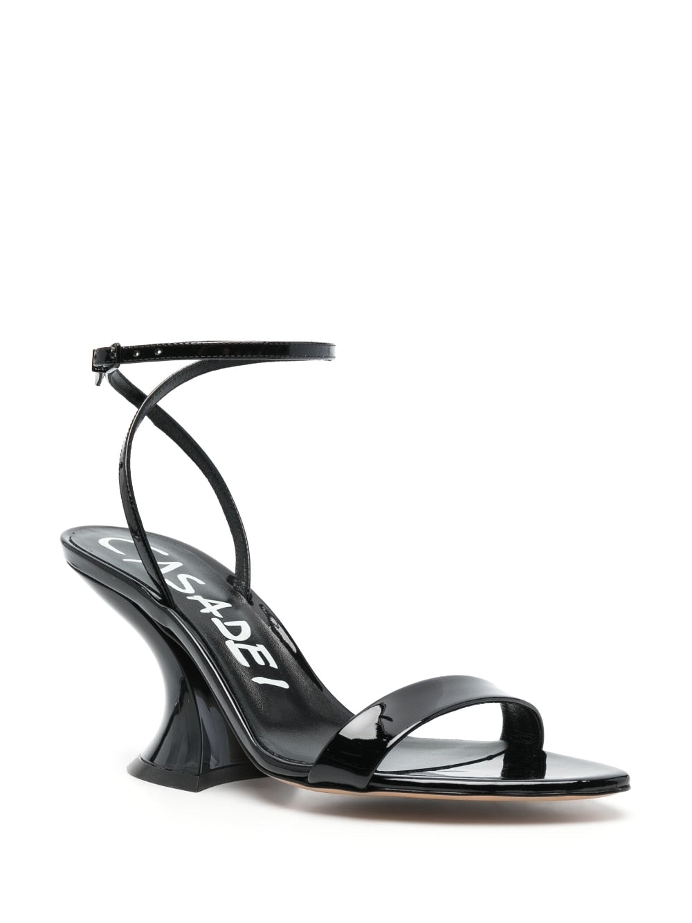 CASADEI TIFFANY LEATHER SANDALS