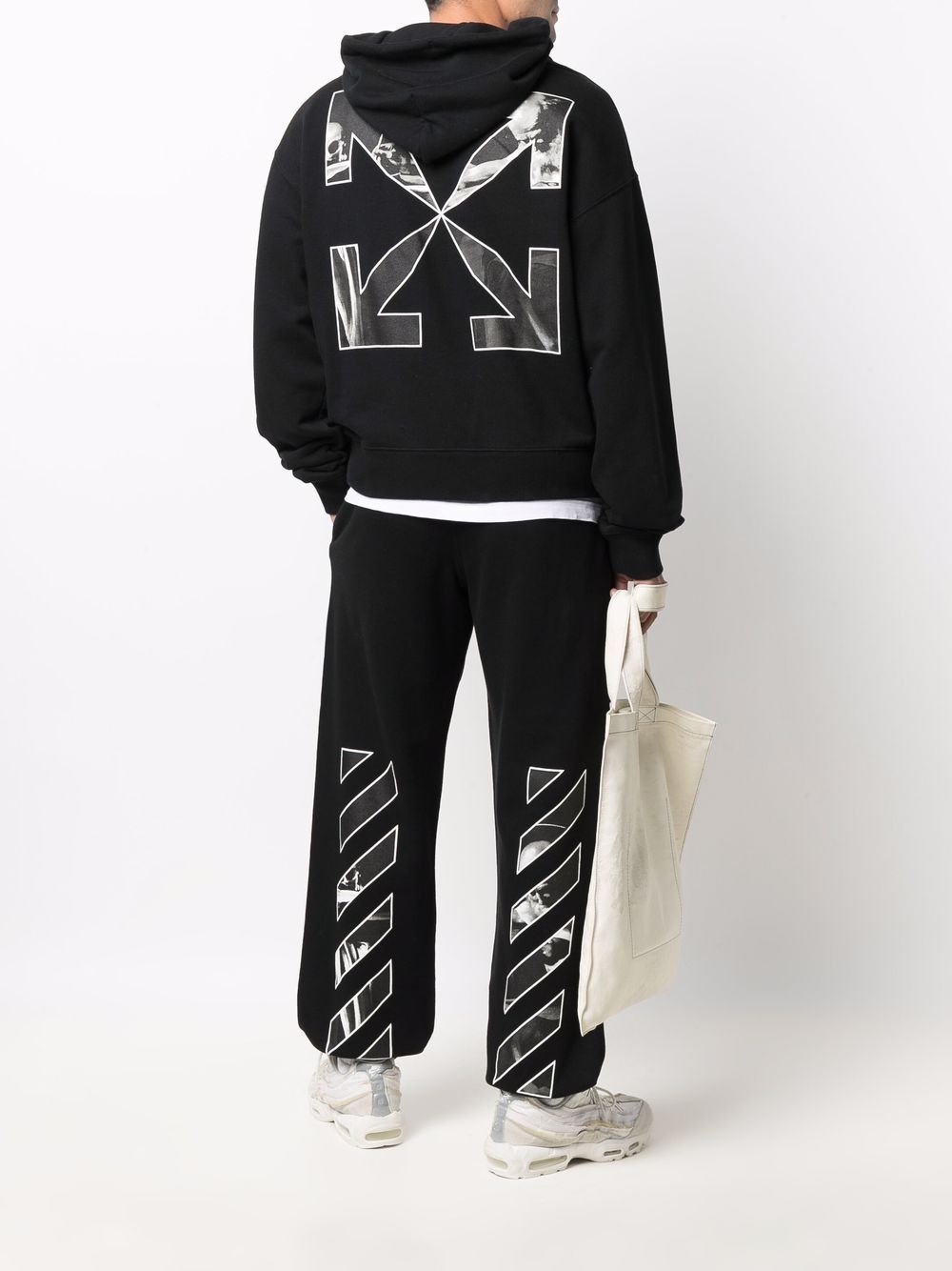 OFF-WHITE STAMPA PANTS