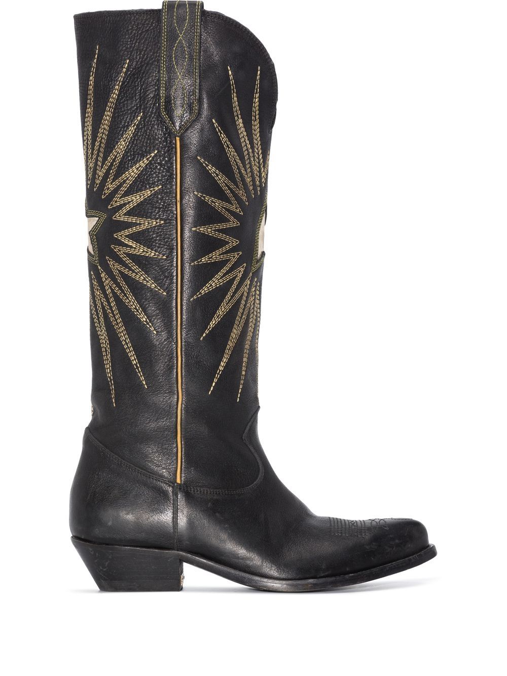 GOLDEN GOOSE LEATHER BOOT