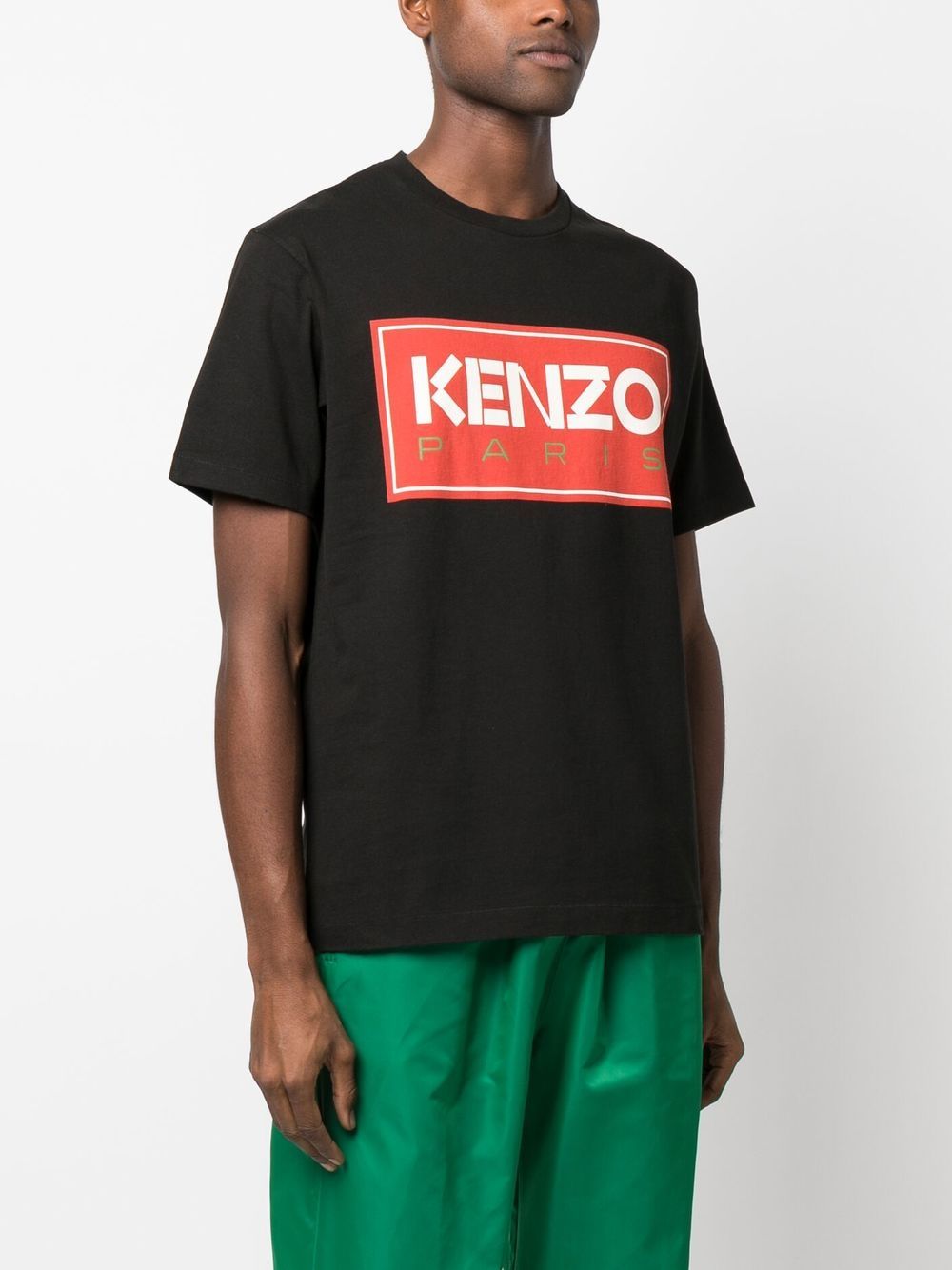 KENZO BLACK LOGO T-SHIRT