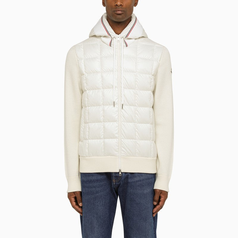 Moncler White padded jacket